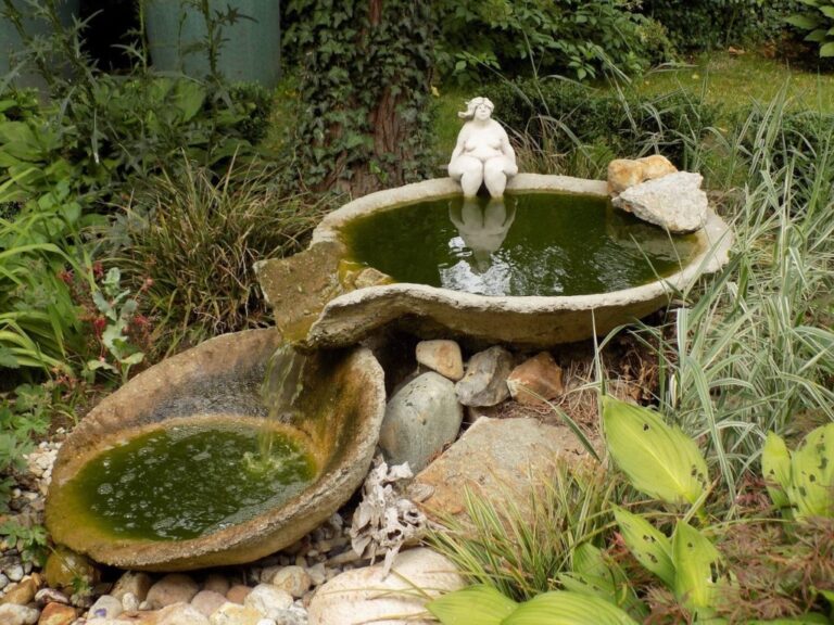 Wasserfall im Garten