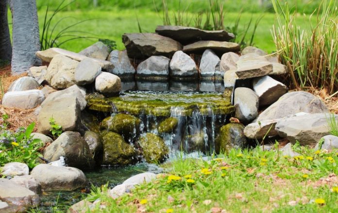 Wasserfall im Garten selber bauen | So geht's!