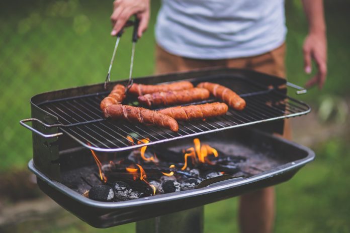 Grillen draußen